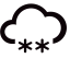 Moderate Snow Icon, snow,weather