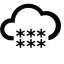 Moderate Snow to Heavy Snow Icon, snow,weather