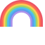 Rainbow Icon, rainbow,weather,post - rain