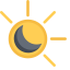 Solar Eclipse Icon, solar eclipse,sun,moon