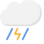 Thunderstorm Icon, thunderstorm,rain,lightning