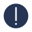 Exclamation Reminder Icon (Filled Circle) Icon, circle,exclamation,reminder