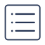 List Icon, list,menu,options