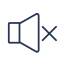 Mute Icon, audio,mute,silence