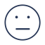 Neutral Face Icon, emotion,face,neutral