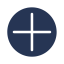 Plus Add Icon (Filled Circle) Icon, add,circle,plus