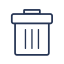 Trash Bin Icon, bin,delete,trash