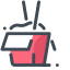 Bento Meal Icon, bento,fast food