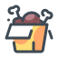 Fried Chicken Icon, fried chicken,fast food