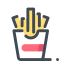 Fries Icon, fries,fast food