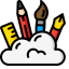 Creativity Icon, art,creativity,design