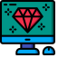 Monitor 1 Icon, design,editing,monitor