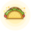Chicken Roll Icon, chicken roll,fast food