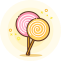 Lollipop Icon, dessert,lollipop
