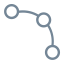 Arc Line Icon, arc,curve,line