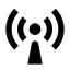 Broadcast Fill Icon, broadcast,radio
