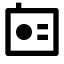 Radio 2 Line Icon, audio,radio