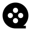 Movie 2 Fill Icon, movie,reel