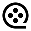 Movie 2 Line Icon, movie,reel