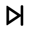Skip Forward Line Icon, line,skip forward,triangle