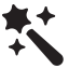 Auto Correct Icon, auto-correct,effects,magic