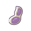 Black - skinned Peanut Icon, nut,peanut