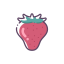 Dried Strawberry Icon, dried strawberry,dried fruit