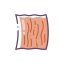Spicy Strip Icon, snack,spicy strip