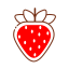 Strawberry Icon, fruit,strawberry