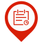 Incident Map Marker (Red) Icon, incident,red marker