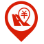 Tollway Map Marker (Red) Icon, tollway,red marker