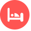 Accommodation Icon, accommodation,bed