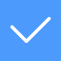 Multi-select Check Icon, blue,checkmark,multi-select