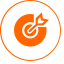Precise Matching Icon, arrow,precise matching,target