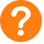 Question Mark Icon, circle,orange,question mark