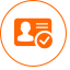 Real Name Authentication Icon, authentication,checkmark,real name
