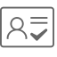 Real Name Authentication Icon, authentication,real name