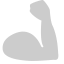 Strength Show Icon, abstract,gray,strength show