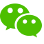 WeChat Icon, WeChat,chat bubbles,green