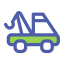Duo - Color Accident Handling Icon, accident handling,duo - color,car