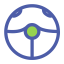 Duo - Color Designated Driving Service Icon, designated driving,duo - color,service