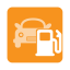 Colored Refueling Icon, colored,gas station,refueling
