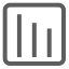Bar Chart Icon (Gray) Icon, analytics,bar chart