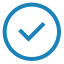 Checkmark Icon (Blue) Icon, checkmark,success
