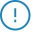 Exclamation Icon (Blue) Icon, alert,exclamation