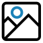 Image Icon (Blue) Icon, gallery,image