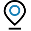 Location Icon (Blue) Icon, location,pin