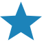 Star Icon (Blue) Icon, favorites,star