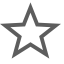 Star Icon (Gray) Icon, favorites,star