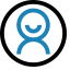 User Icon (Smile) Icon, user,profile